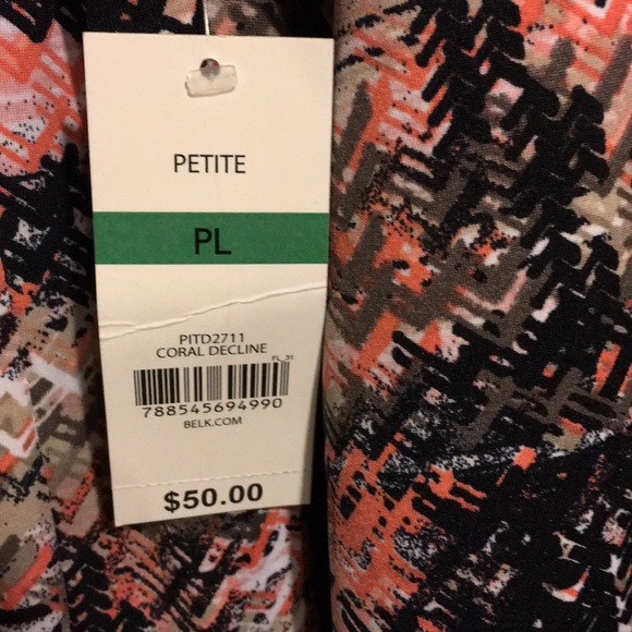 Kim Rogers Large Petite Dress NWT - Picture 3 of 8